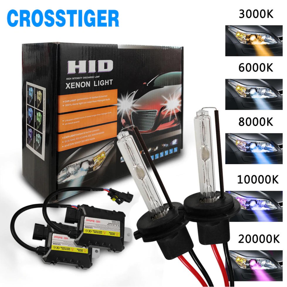 Bộ bóng Đèn pha H11 HID Xenon Ballast + Light Xenon