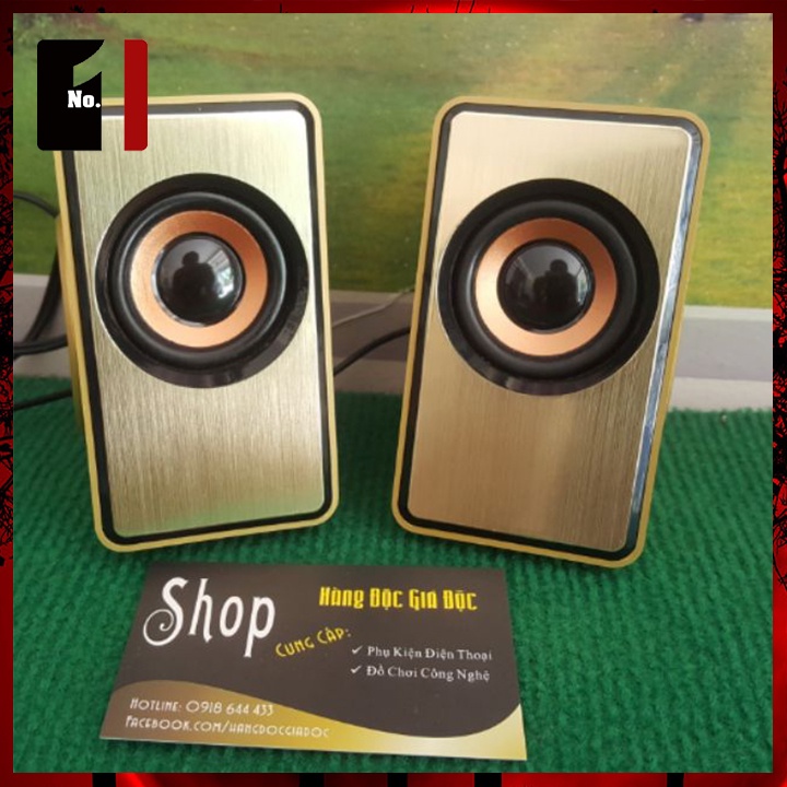 Loa Máy Tính Để Bàn Mini Cao Cấp 2.0 FT-2048 Loa Nghe Nhạc Vi Tính Laptop Pc Có Dây