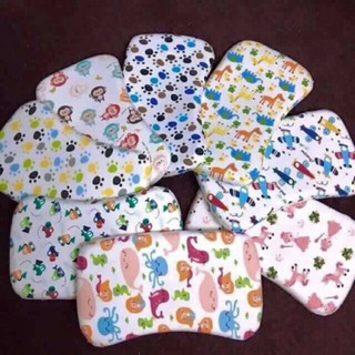 Gối Cao Su Non cho Trẻ Sơ Sinh Đến 3 tuổi Chống Méo Đầu, Bẹp Đầu, Họa Tiết Ngộ Nghĩnh Đáng Yêu