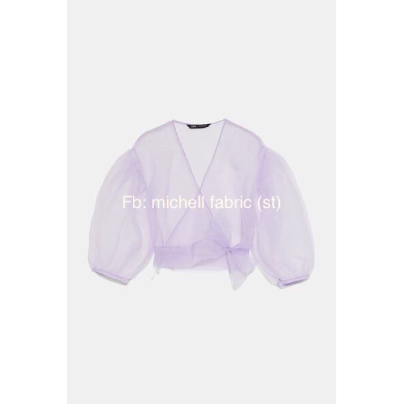 Vải voan tơ organza