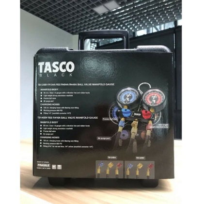 Đồng hồ nạp gas R22 Tasco TB125BV mới có hộp đi kèm - Hàng chính hãng