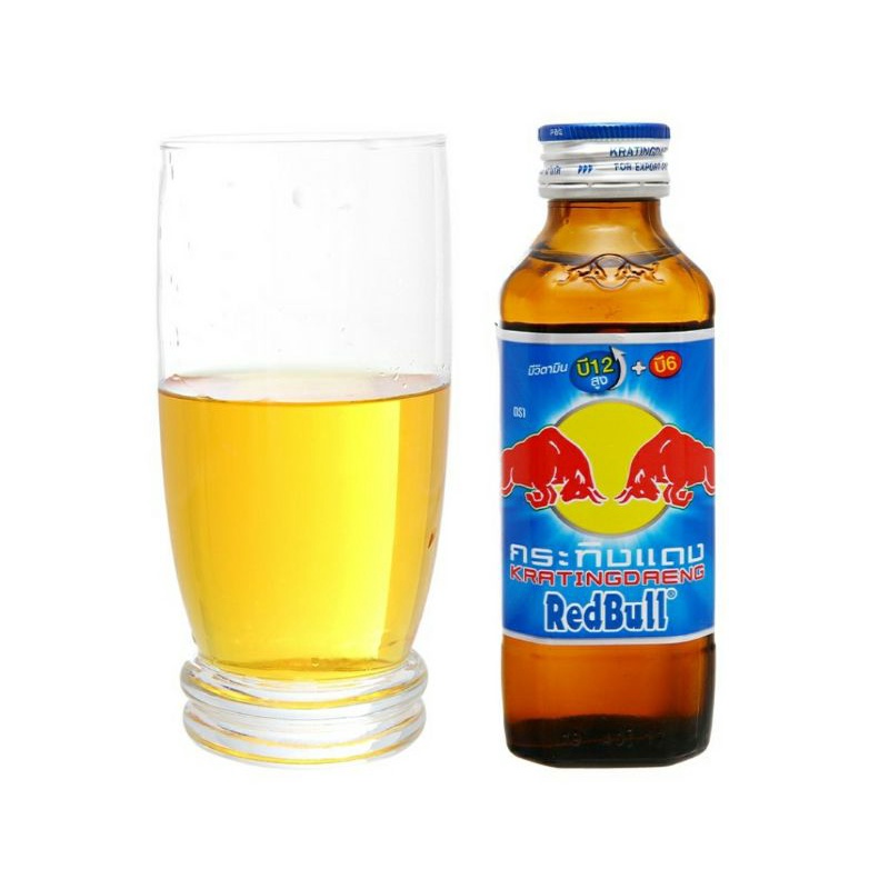 Bò Húc Thái Lan Redbull Chai Thủy Tinh 150ml