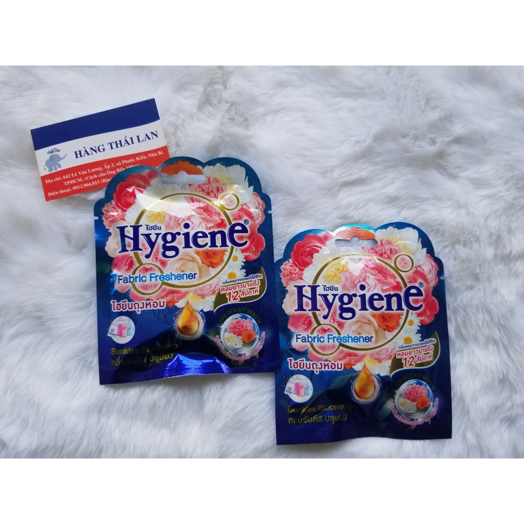 Túi Thơm Hygiene Thái Lan Màu Xanh Sunkiss