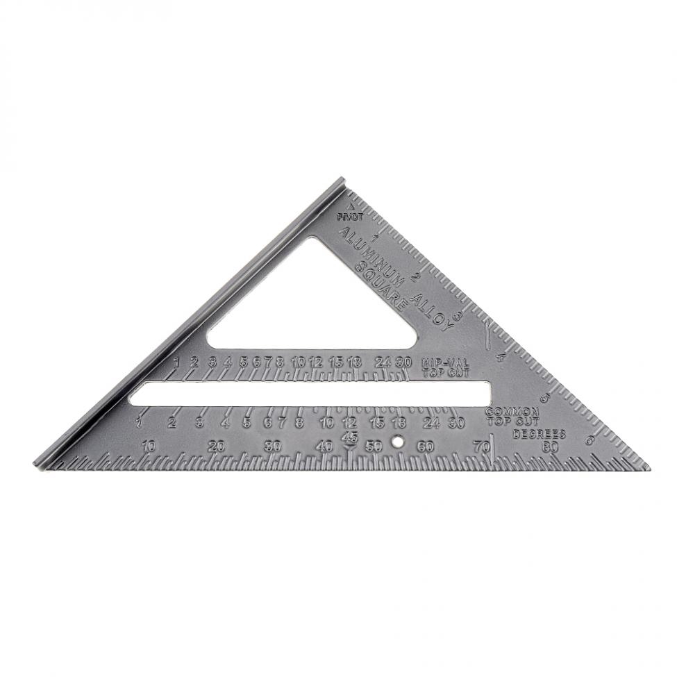 Thước tam giác dùng đo chiều cao 7 inch