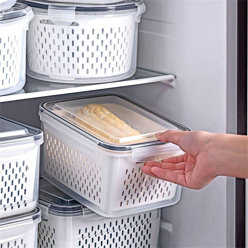JANE Hộp Đựng Thực Phẩm Trong Tủ Lạnh Có Nắp Đậy Tiết Kiệm Không Gian