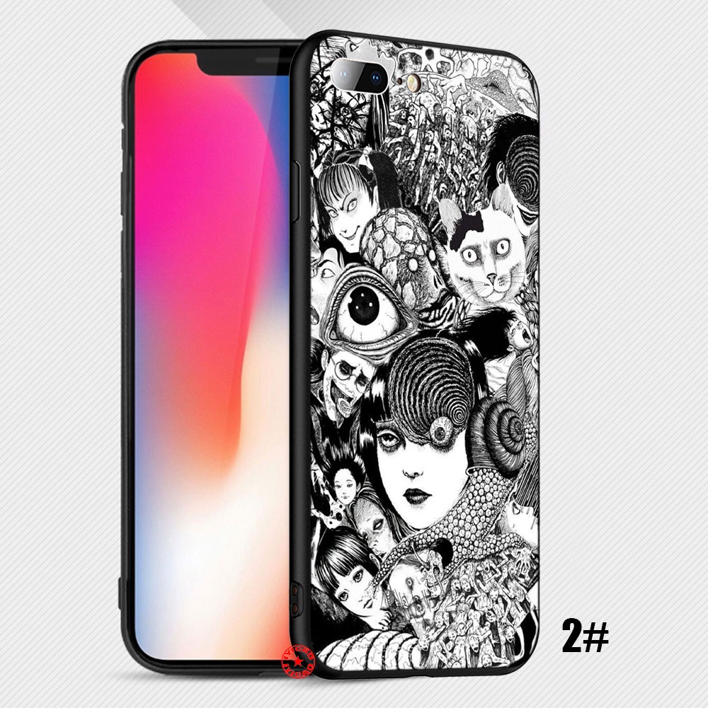 Ốp Điện Thoại Silicon Dẻo Họa Tiết Truyện Tranh junji ito tomie Cho iphone 5 5s 6 6s 7 8 11 pro max plus se xr ds59