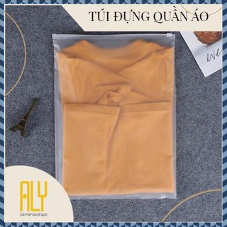 Túi zip, túi díp đựng quần áo shop t chuyên dụng size 30x40 loại lụa mờ siêu sang [COMBO100] _ ALY