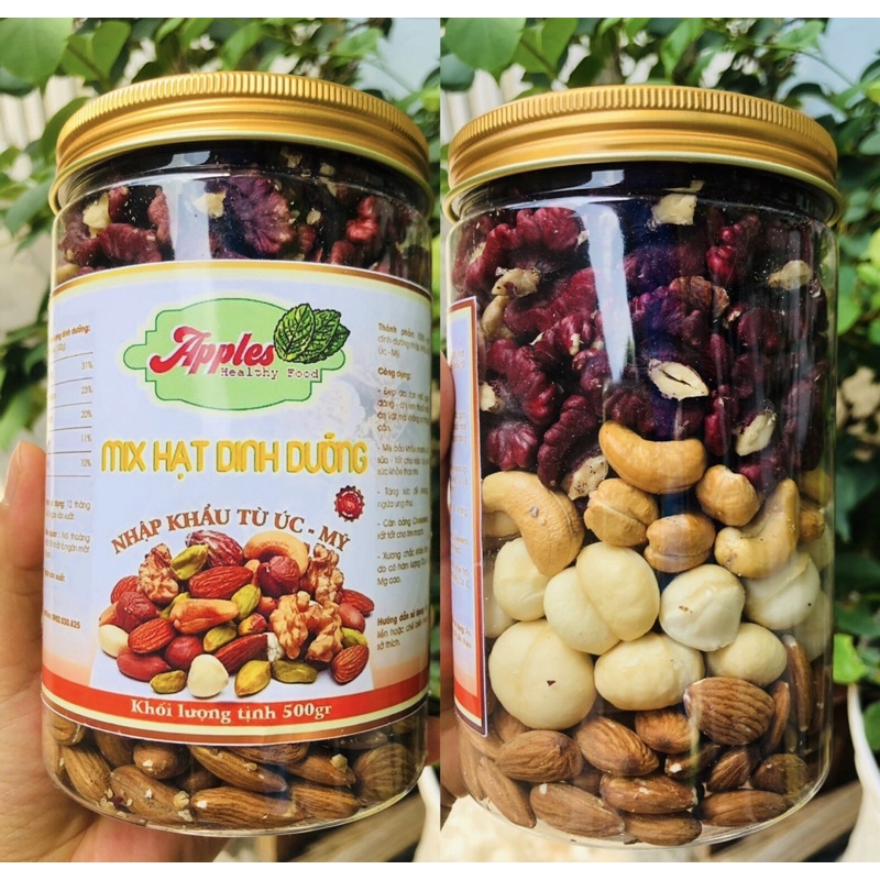 [Giá siêu tiết kiệm] Mix 4 Đỏ Hạt Nhập Khẩu Tách Vỏ Ngon Giòn 500gr