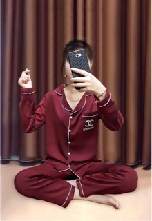 Bộ lụa pizama