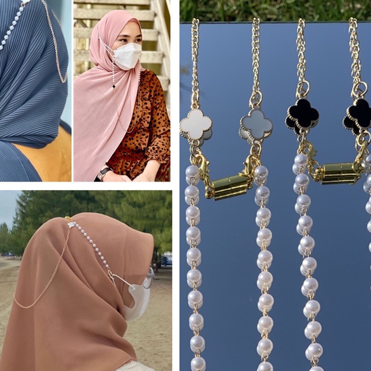 1 Dây Nơ Đeo Khẩu Trang Từ Tính Chống Mất Đa Năng