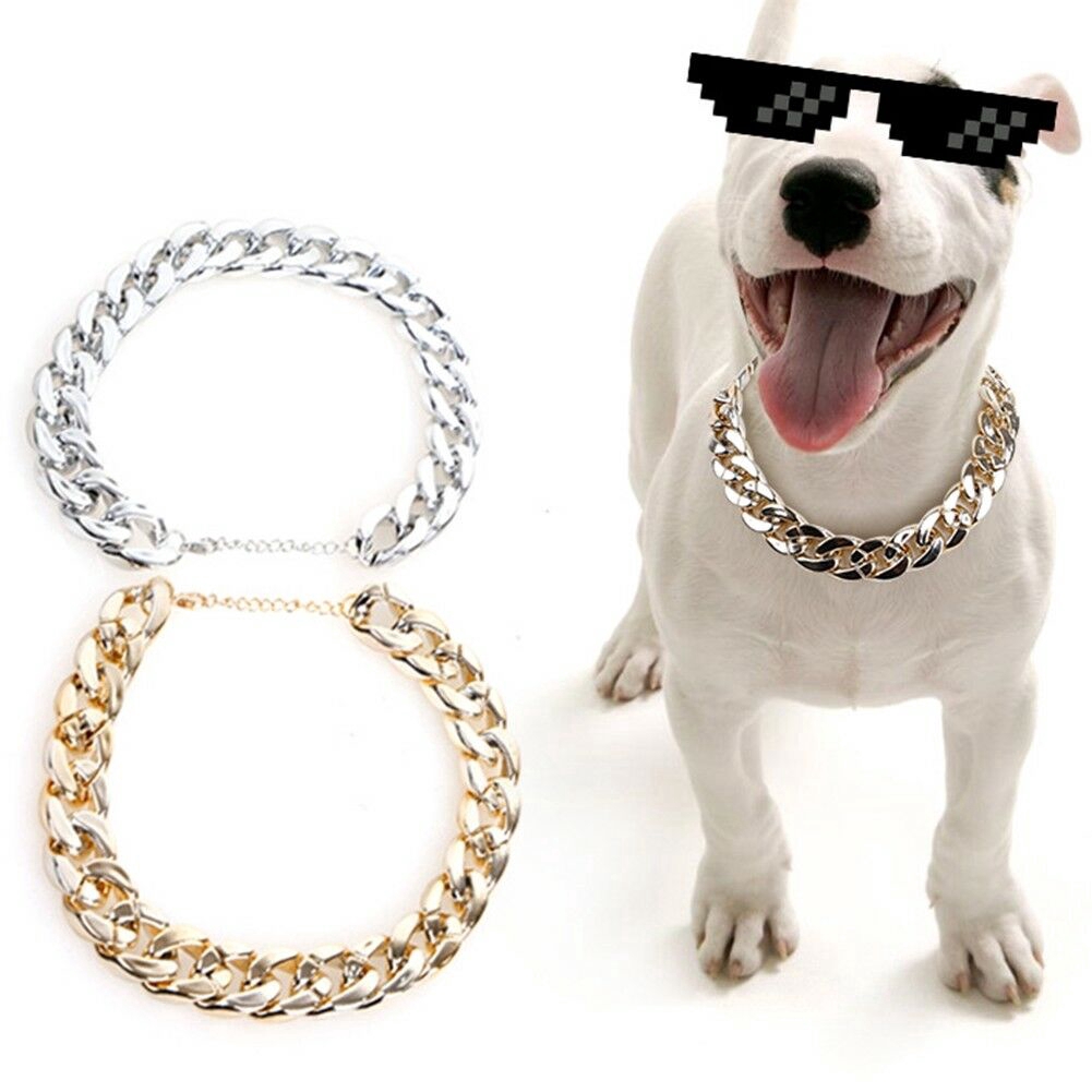 Vòng cổ cho mèo/cún cưng bằng inox có thể điều chỉnh độc đáo