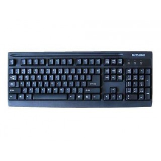 Bàn Phím Mitsumi PS2 (Đen)