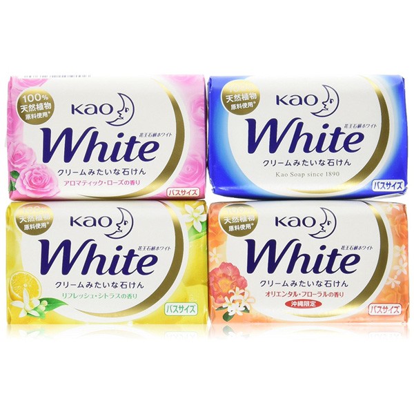 Bánh xà phòng Kao White 130gram (1 bánh)