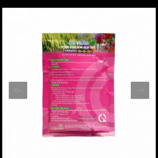 Phân bón hỗn hợp NPK 15-5-20 (200gr)
