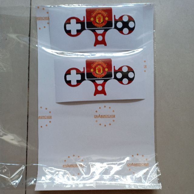 Skin PS4 Manchester united miếng dán trang trí bảo vệ decal máy game điện tử