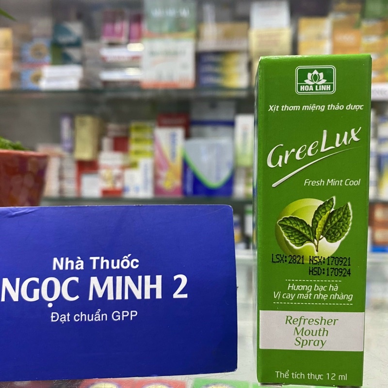 ✅ [Chính Hãng] Greelux xịt thơm miệng thảo dược