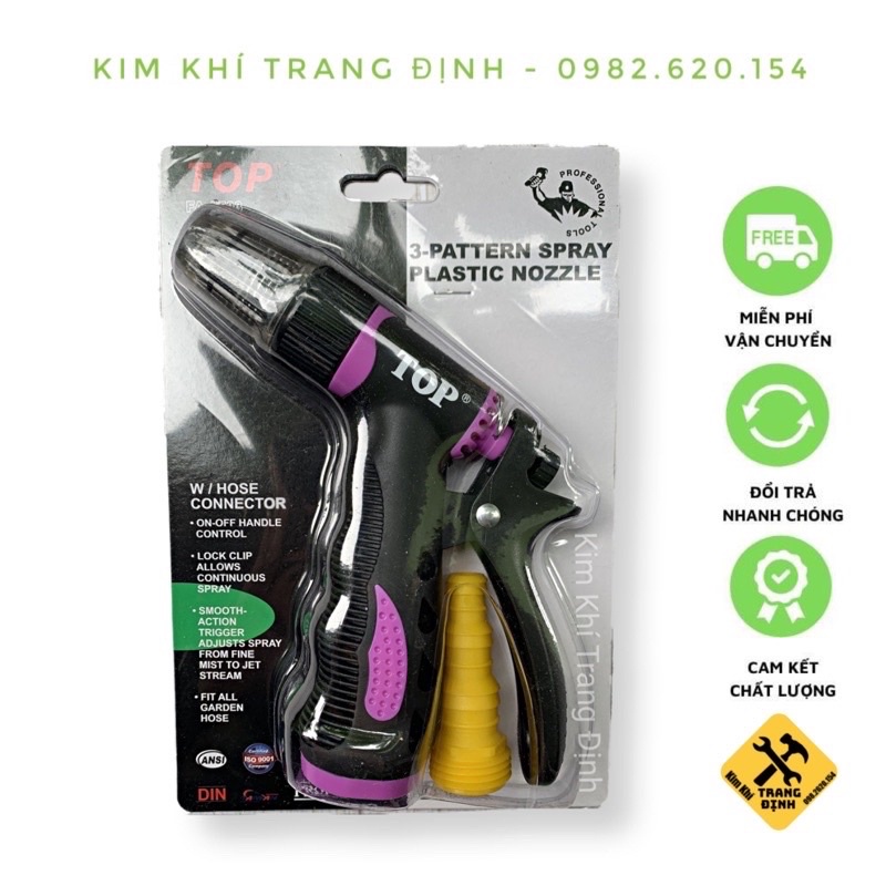 Vòi phun nước, tưới cây, rửa xe đa năng nhiều mẫu mã