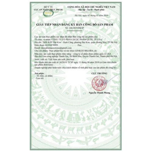 Hoạt huyết dưỡng não, bền thành mạch Ginkgo Nato 360mg hộp 100 viên chính hãng