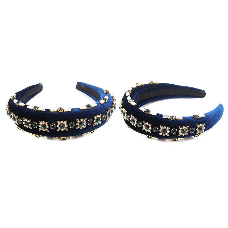 Cài Tóc Đính Đá Nhiều Lớp Tạo Kiểu Tóc Thời Trang Cho Nữ