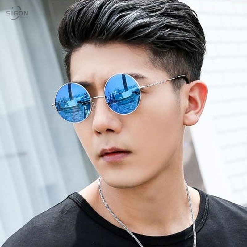 Kính Mát Gọng Tròn Chống Tia Uv Sự Bảo Vệ