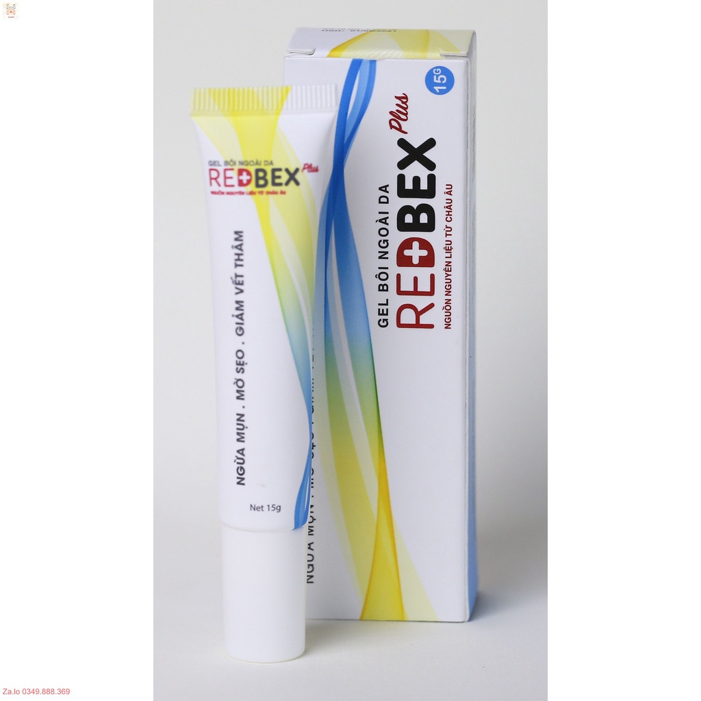 Gel Bôi Da Redbex Plus - Ngừa Mụn, Mờ Sẹo, Giảm Vết Thâm