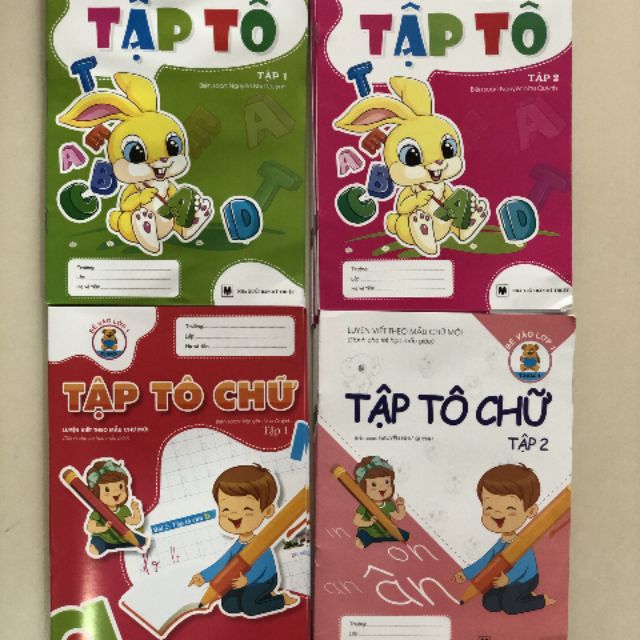 [Ảnh thật] Set 4 tô chữ và số nhiều mẫu