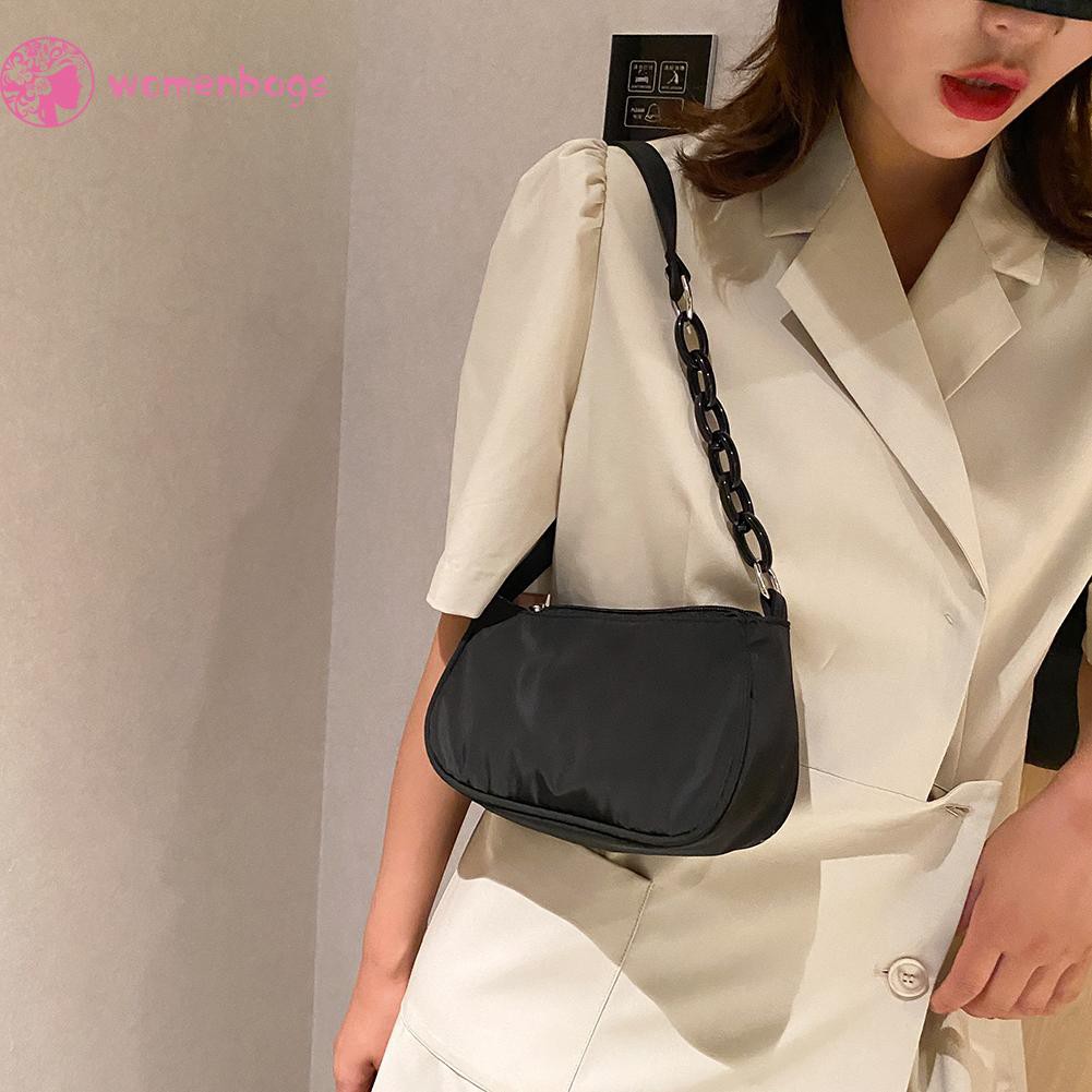 [Mã FASHIONCB264 giảm 10K đơn bất kỳ] Túi xách vải nylon phong cách đơn giản chất lượng cao