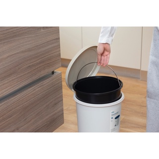 Thùng rác đạp TRÒN Hiro 6L 12L