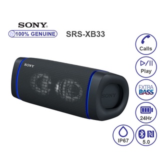 NEW - FULL BOX - Loa di động Sony SRS-XB33 với EXTRA BASS