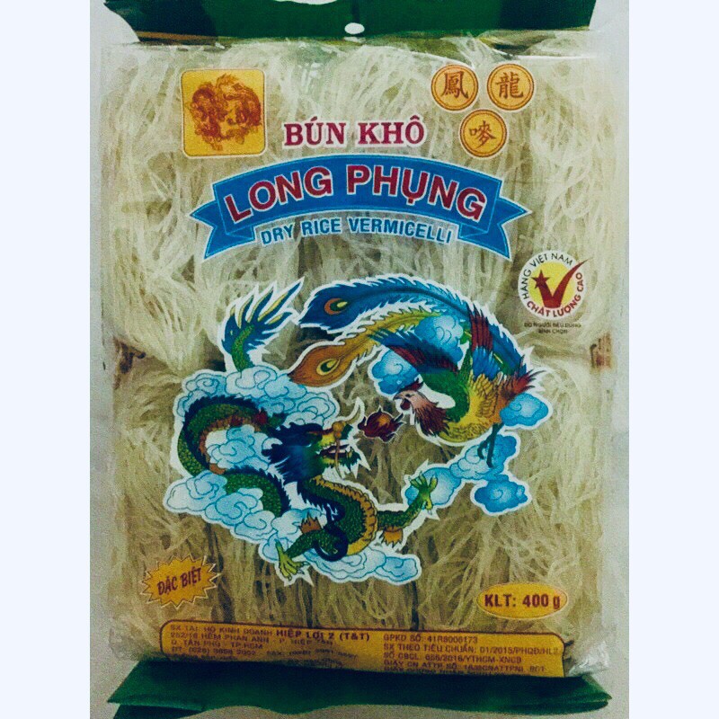 Bún khô Long Phụng 10 vắt gói