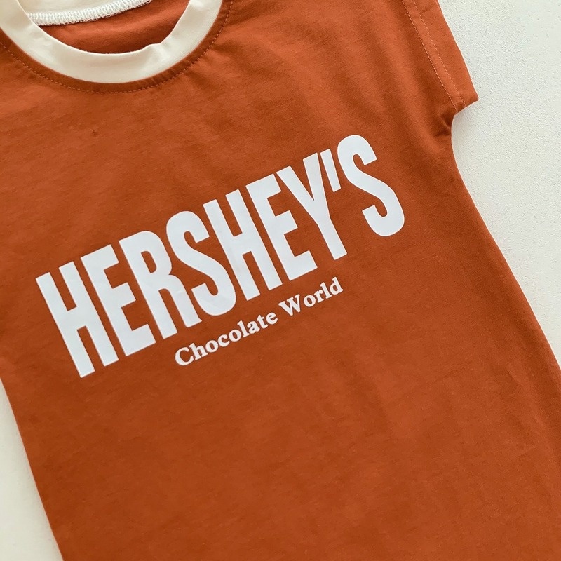 Bộ Áo Liền Quần Tay Ngắn In Chữ Dễ Thương Phong Cách Hàn Quốc Thời Trang Mùa Hè Cho Bé Sơ Sinh