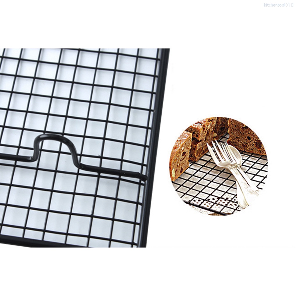 Vỉ Nướng Bánh / Bbq Bằng Thép Carbon Chống Dính Tiện Dụng Cho Nhà Bếptool01
