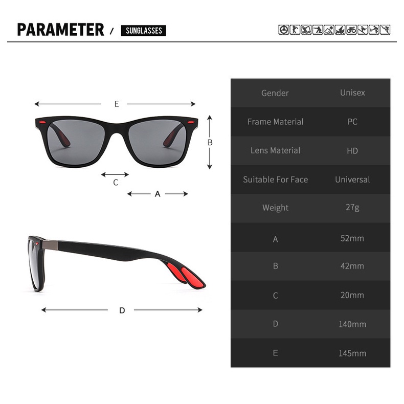 Kính mát chống tia UV400 nhiều màu thời trang cho nam