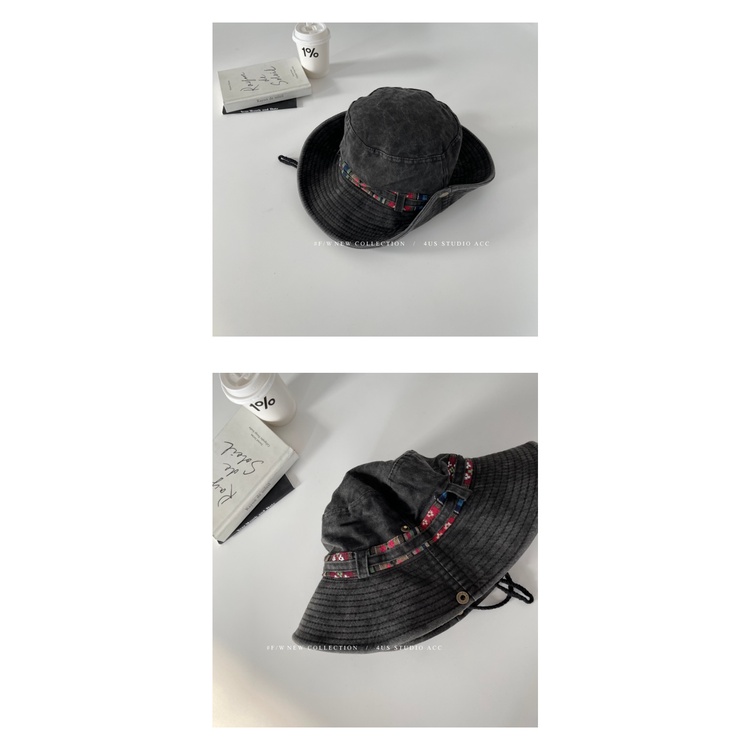 Nón Tai Bèo Kiểu Cao Bồi Nhật Bản Thời Trang Mùa Hè Cho Nữ
