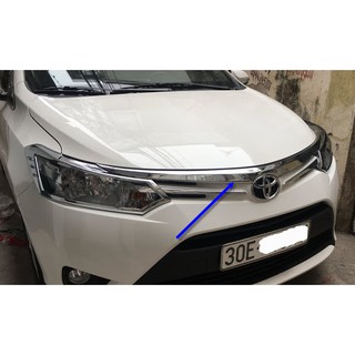 Ốp crom sừng trâu Toyota Vios 2015