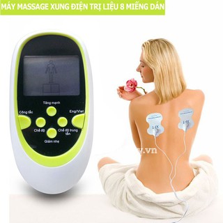 Máy massage trị liệu xung điện 8 miếng dán