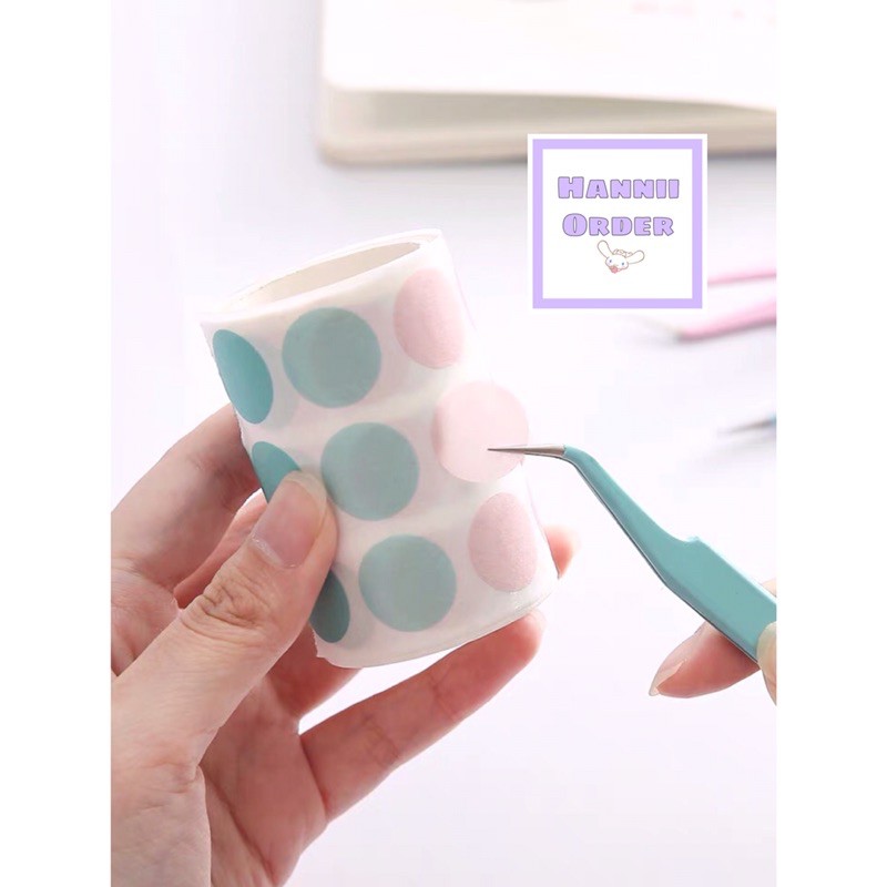 Nhíp gắp sticker đầu cong màu macaron siêu xinh