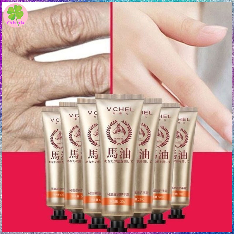 Kem tinh dầu ngựa dưỡng ẩm làm trắng da tay chống lão hóa 30g | BigBuy360 - bigbuy360.vn