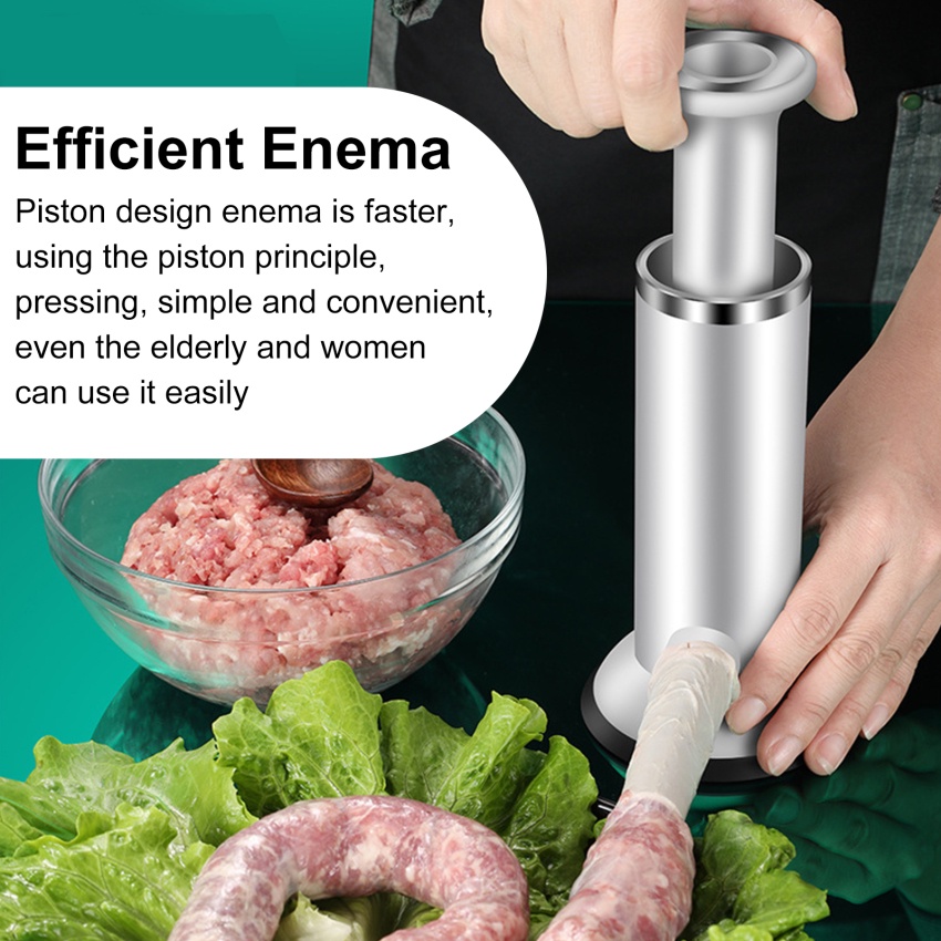 Dụng Cụ Làm Xúc Xích Bằng Thép Không Gỉ DIY