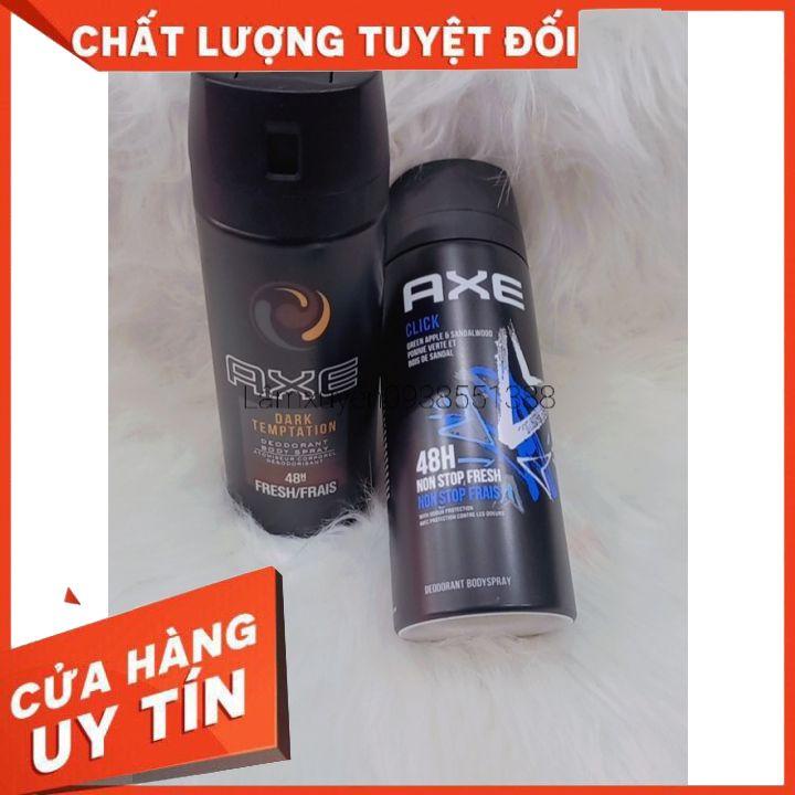 Xịt khử mùi AXE 150ml 48h dành cho nam giới Khử mùi hiệu quả,Giảm tiết mồ hôi Mùi hương đầy nam tính thu hút