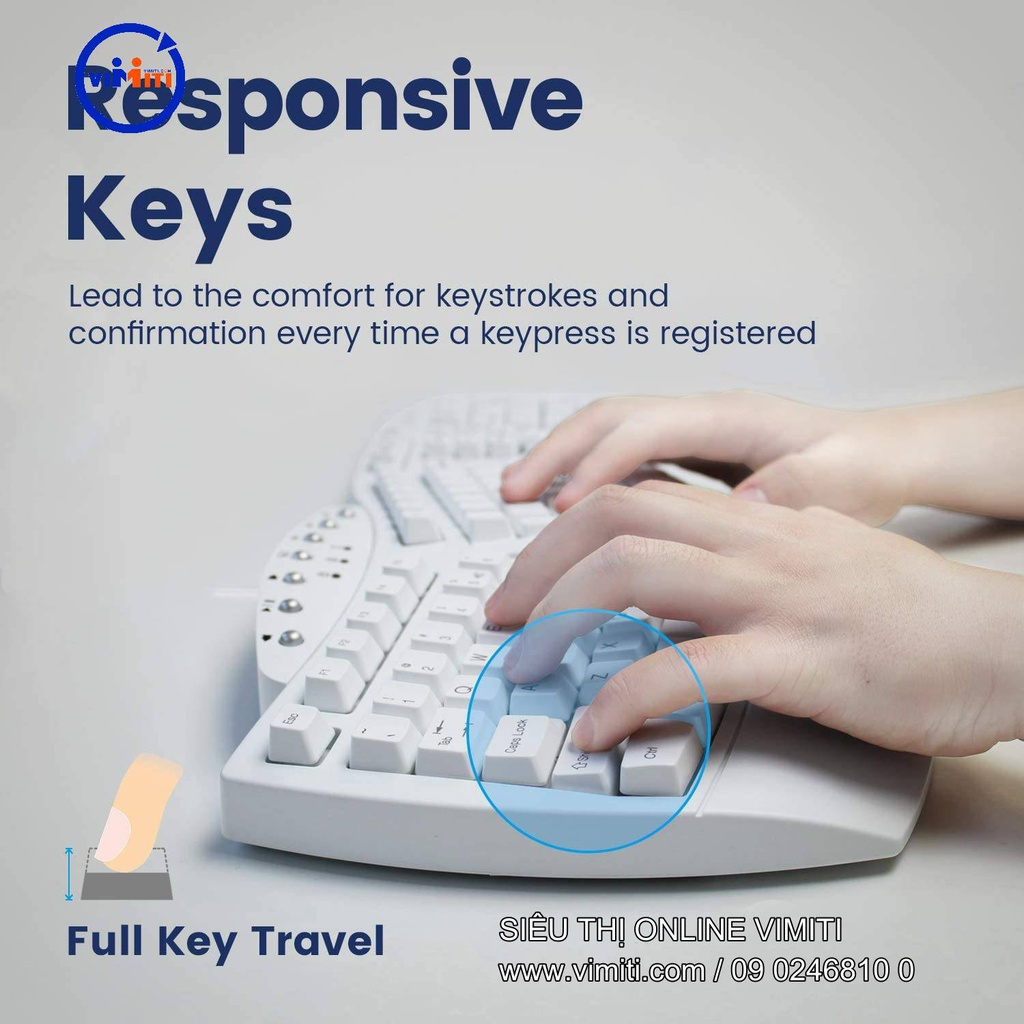 Bàn phím công thái học thiết kế hiện đại  perixx periboard 512 nên mua ngay