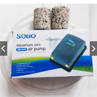 MÁY SỦI KHÍ OXY 2 VÒI SOBO SB-648/648A