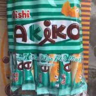Thùng Bim Que Aikiko Vị Pho Mai (10 bịch x 20 que x 160gr )