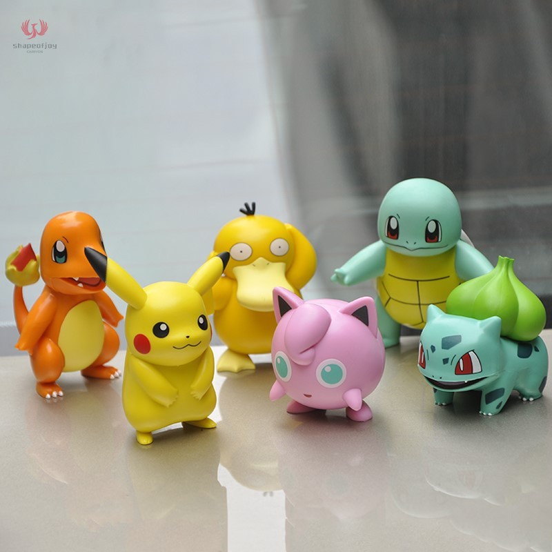 Mô Hình Pokemon Trang Trí Bánh Kem