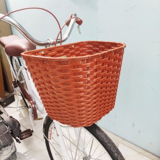 Giỏ nhựa xe đạp