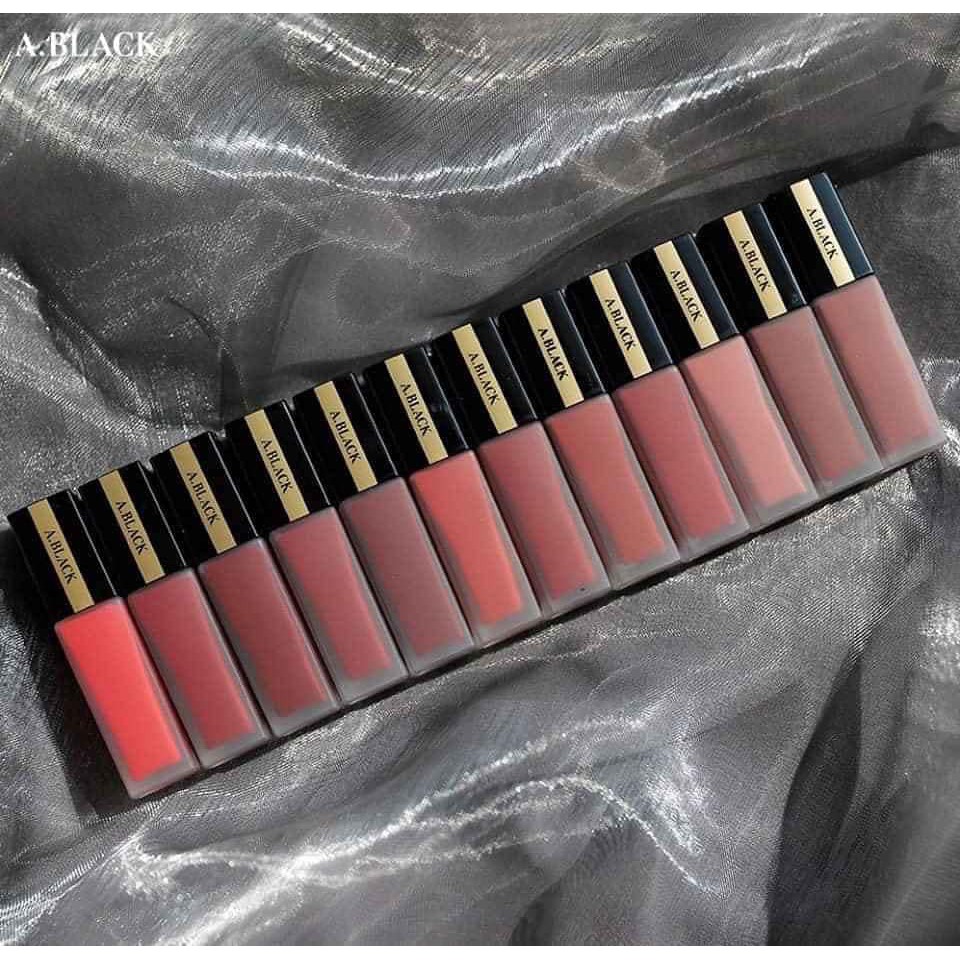 Son Kem A.Black Artistic Velvet Tint Siêu Lì Mịn | BigBuy360 - bigbuy360.vn