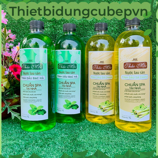 Nước lau sàn sả chanh - bạc hà