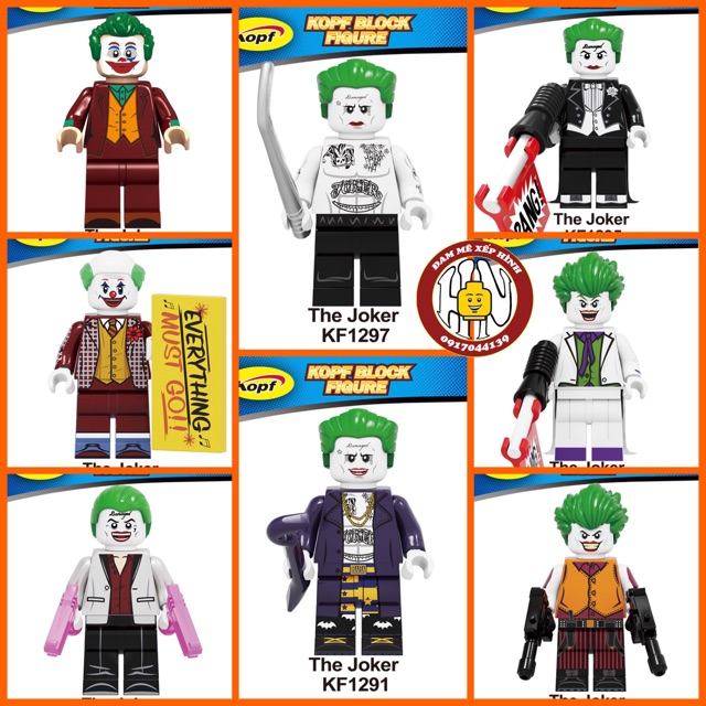 Đồ chơi xếp hình - KF 6110 - Fullsuit Joker - Hàng đẹp !