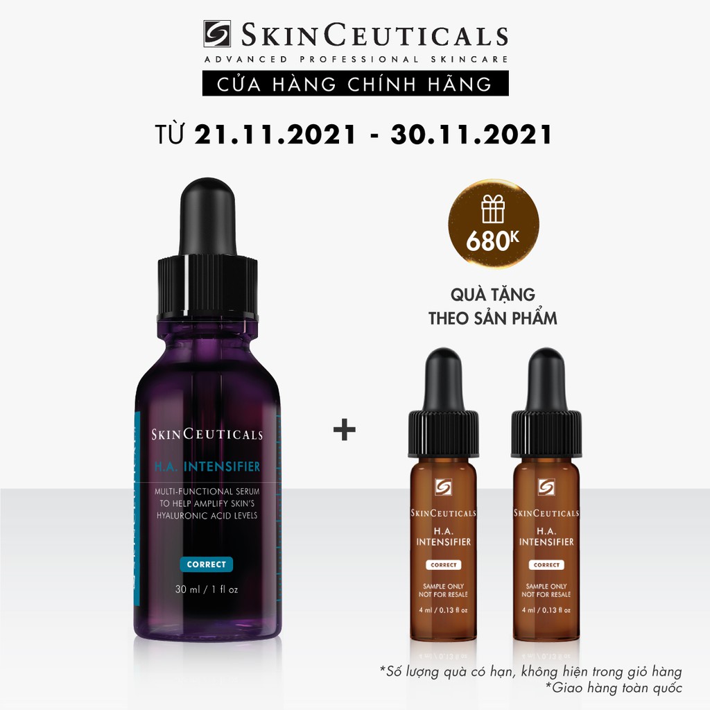 Skinceuticals H.A. Intensifier giúp da căng mịn, bóng mượt và săn chắc 30ml