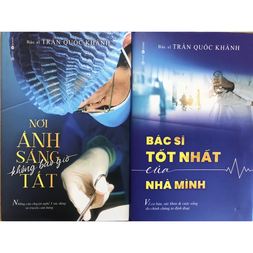 Sách - Combo Nơi Ánh Sáng Không Bao Giờ Tắt + Bác Sĩ Tốt Nhất Của Nhà Mình